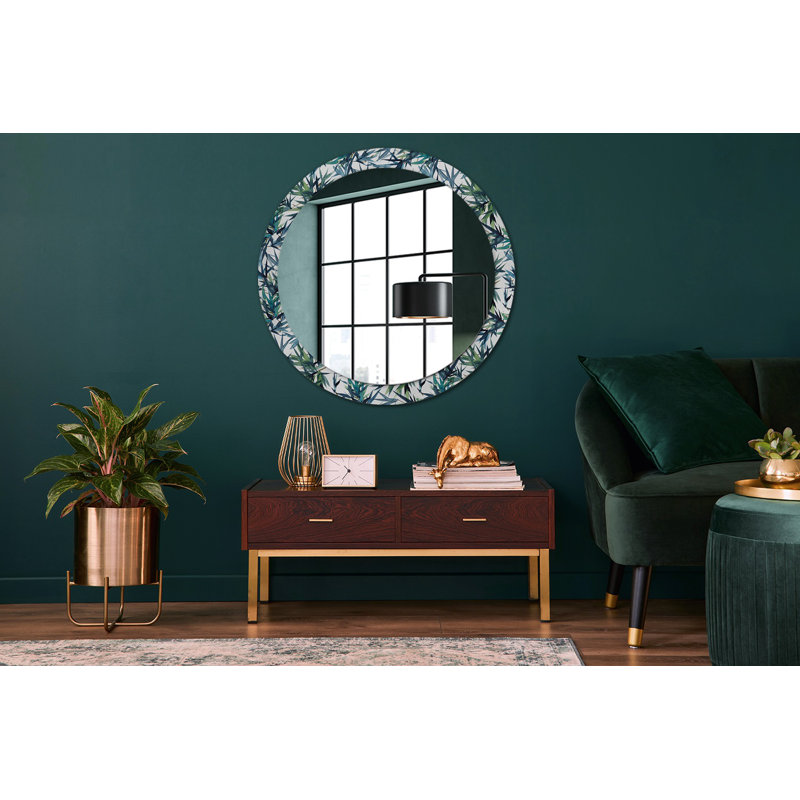 Huldar Glass Flat Wall Mirror