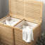 Panier à linge en bois