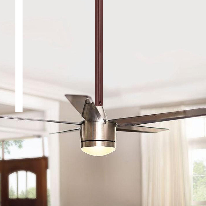 Tige de ventilateur de plafond, H 18 po x l 0,5 po x P 0,5 po, Bronze huilé