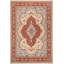 Tapis bleu / rouge / beige en laine noué à la main à motif oriental 10 pi 1 po x 13 pi 11 po Grigori