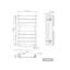 Flat Panel Towel Rail Heated Towel Rails-113014573-113014560
