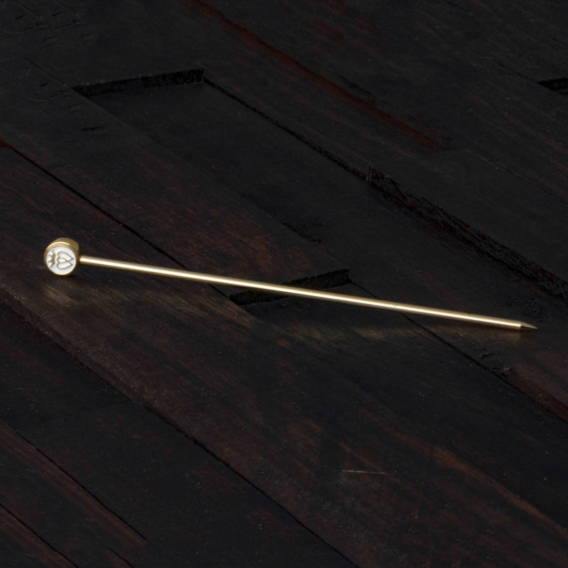 Prep & Savour Luckenbooth 8-pack Xl-cocktail Picks (copper In Gift Box), Gold