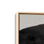12 "X 8" Sable Layers, ensemble de 2 impressions sur toile dans un cadre en chrome poli-1468150197-1468150196