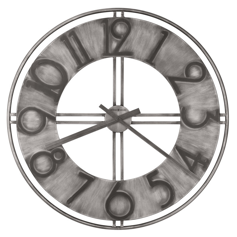 Metal Analog Wall Clock