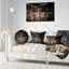Coussin Glow of Technology - imprimé abstrait