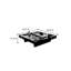Table basse carrée moderne et simple-616210457