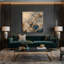 «Christmas Angels», art mural sur toile brune-106752833