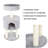 PETMAKER Cat 4-Tier Kitty Condo and Scratching Post