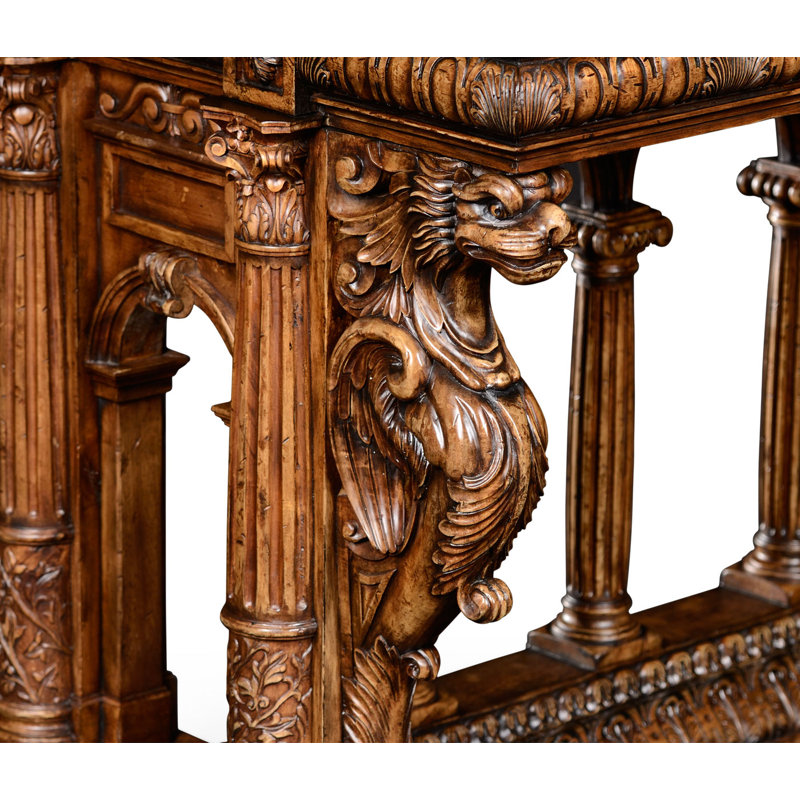 Windsor 57.5'' W Solid Wood Console Table