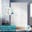 Shivom 3 Door Manufactured Wood Wardrobe-2053775401