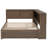 Wood Daybed With Storage Shelves-227559867