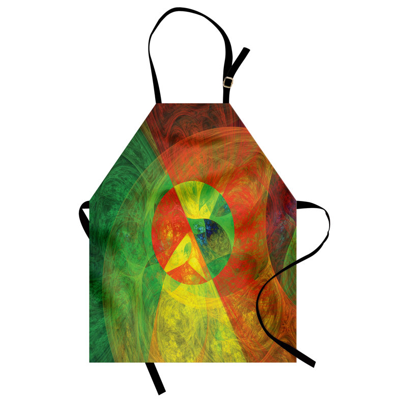 No Pattern Bib Apron