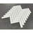 Herringbone 0.91" x 4" Porcelain Herringbone Mosaic Wall & Floor Tile