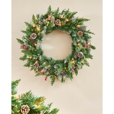Faux 61cm Wreath