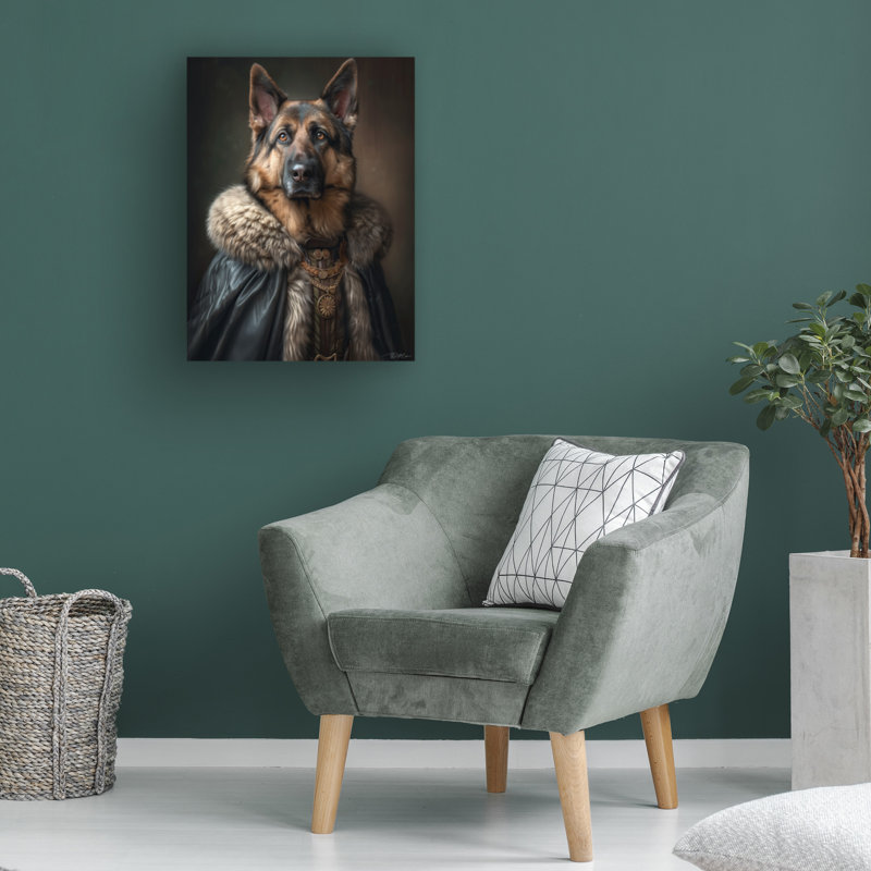 Art sur toile «Bachelor allemand», H 14 po x l 19 po