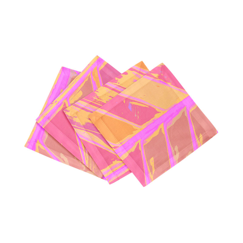 Square Napkins, Orchid