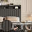 Floating Bed Frame with LED Lights & Charging Station-64417377-64417379