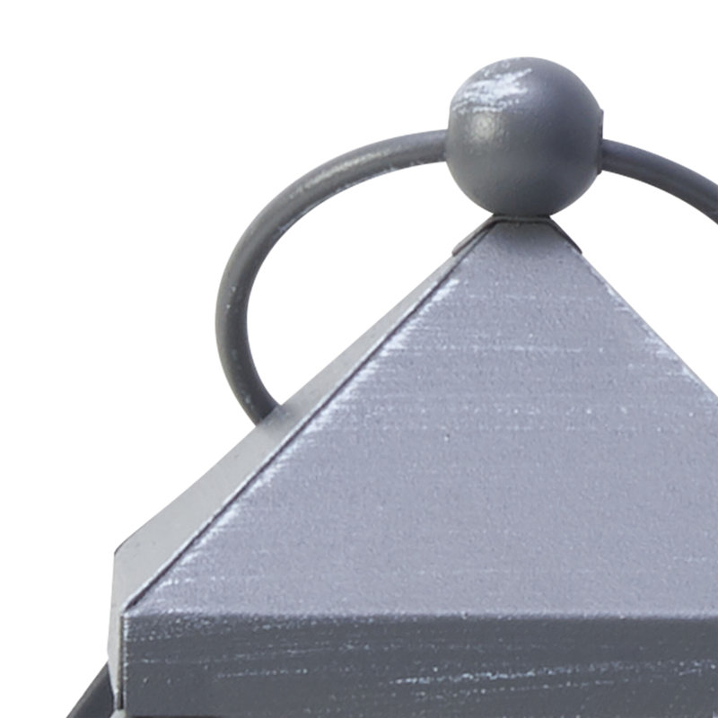 Ensemble de 3 lanternes Elements, gris, gris
