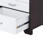 Versatile Accent Table With 3 Drawers In White And Black Rectangular Design 3 For A Home