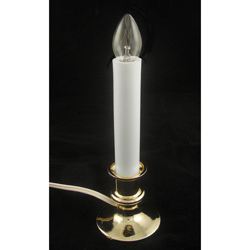 Lampe bougie de Noël 9 po avec capteur C7 9 po