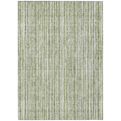 Machine Washable Indoor/Outdoor Chantille ACN760 StripesRug
