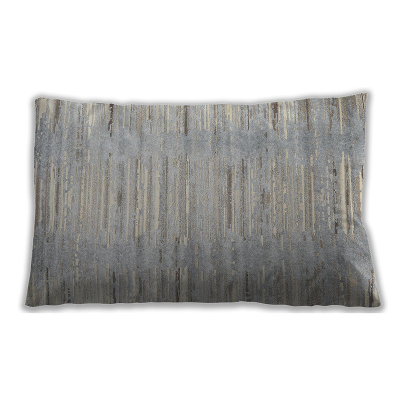 Abstract Throw Pillow, Synthetic
