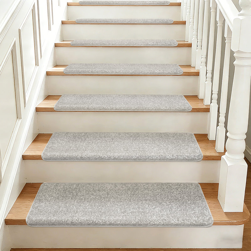 Ensemble de 14 marches d'escalier Monterey, Gris clair, 14
