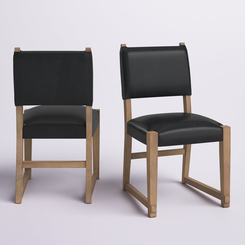 Iresha 18'' H Faux Leather Upholstered Side Chair