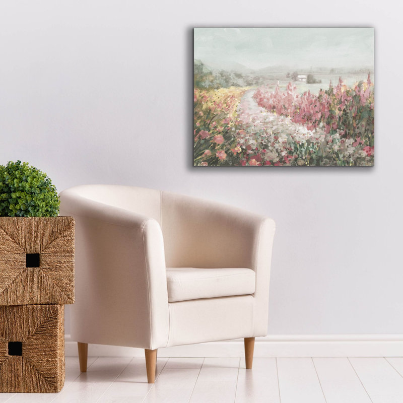 «Drift Garden Light» par Danhui Nai, art mural sur toile, H 26 po x l 34 po