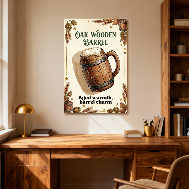 Charme de chêne vieilli en bois Fashion Oak, H 12 po x l 18 po