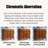 Brown Solid Wood Shoe Storage Bench