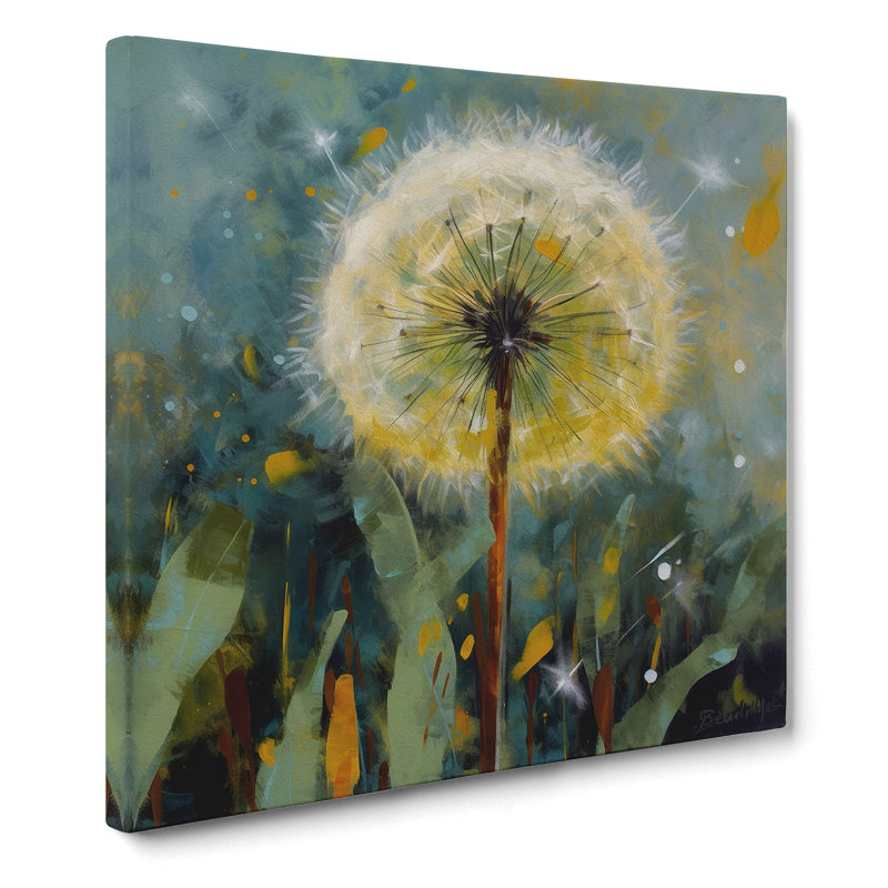 Dandelion Neo-Impressionism - Print