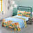 SH018 100% Cotton Twill Floral Sheet Set-1940603147