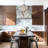Olmo 6 - Light LED Geometric Chandelier