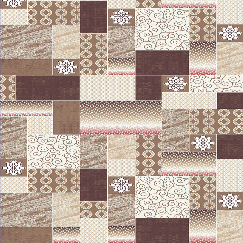 Soft Hall Carpet (2.6 x 4.9 ft), 100% Polyester, 0.3 in Pile Height | Antibacterial, Non-Slip Underside, 650 g/m² | Machine Washable, 3D Digital Print | Perfect for Living Room, Entryway & Bedroom Décor