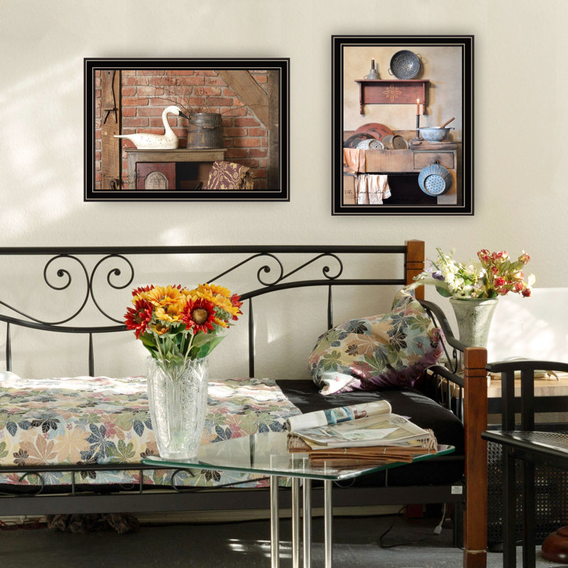 Art mural multicolore pour la chambre à coucher - Home Sweet 2, 18 po x 20 po, 5 lb