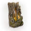 Fiberglass and Resin Tiered Woodcut Fountain-97804526