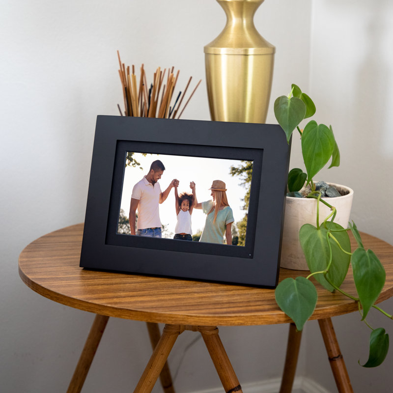 Smart Digital Picture Frame Digital Picture Frame, 10", Black