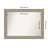 Sydney Silver Non-Beveled Framed Wall Mirror-119319803