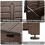 Tissu noir de 53 gallons TechPace-88982550