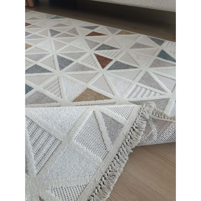 Tapis rectangulaire recto avec envers antidérapant, Rectangle 2 pi 7 po x 4 pi 11 po