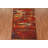 Colorful Abstract Oriental Area Rug 5x7