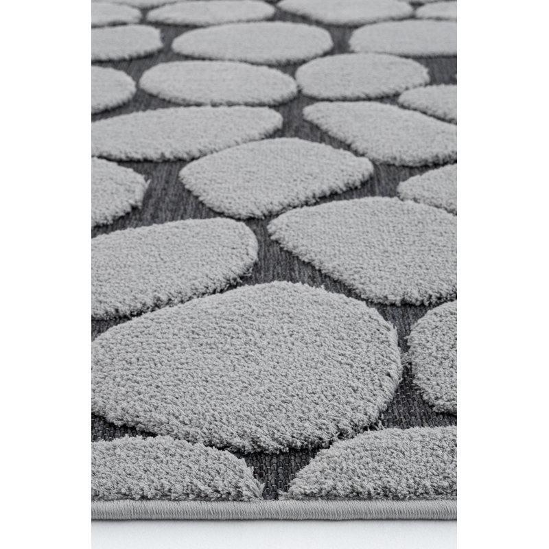 Darriane Machine Made Indoor / Outdoor Area Rug, Rectangle 5'3" x 9'10"