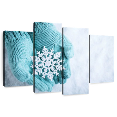 Lelend Sparkling Snowflake In Winter