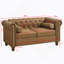 Canapé rembourré de salon avec canapé Chesterfield