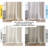 Clem Heavy Faux Linen Light Filtering Curtains For Bedroom & Living Room Curtains - Single Panel Drapes-54831875-54831883