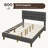 Contemporary Modern Tufted Upholstered Platform Bed-1263041172-1263041169