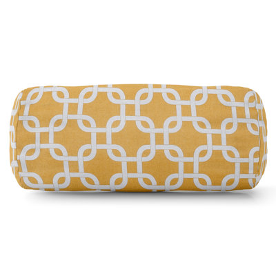 Links Geometric Outdoor Reversible Throw Pillow