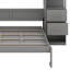 Lit escamotable double avec tablettes-218657394
