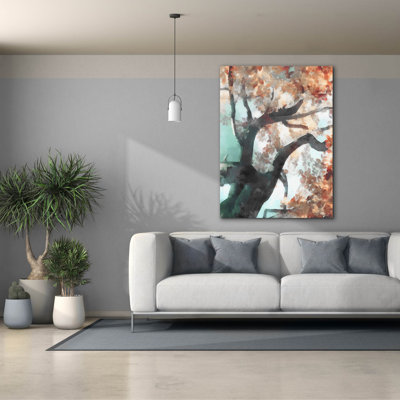 'Fall Tree 1' by Alonzo Saunders Canvas Wall Art